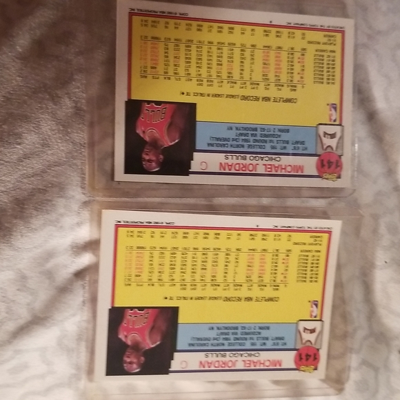 Michael Jordan#23 Topps cards - Picture 2 of 2